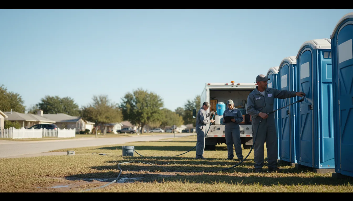Long-Term Portable Toilet Rental in Braggs, OK near me